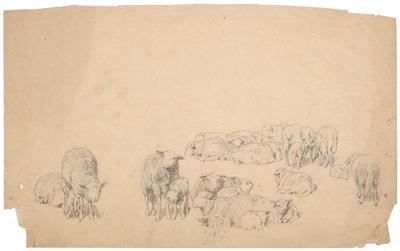 Appraisal: Nine Pattison related sketches James William Pattison Illinois Asheville North