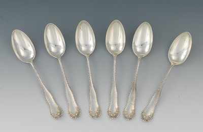 Appraisal: Six Sterling Silver Teaspoons in Lancaster by Gorham Apprx -