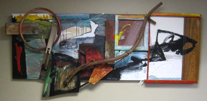 Appraisal: JONAS GERARD OIL ON WOOD ASSEMBLAGE North Carolina born titled