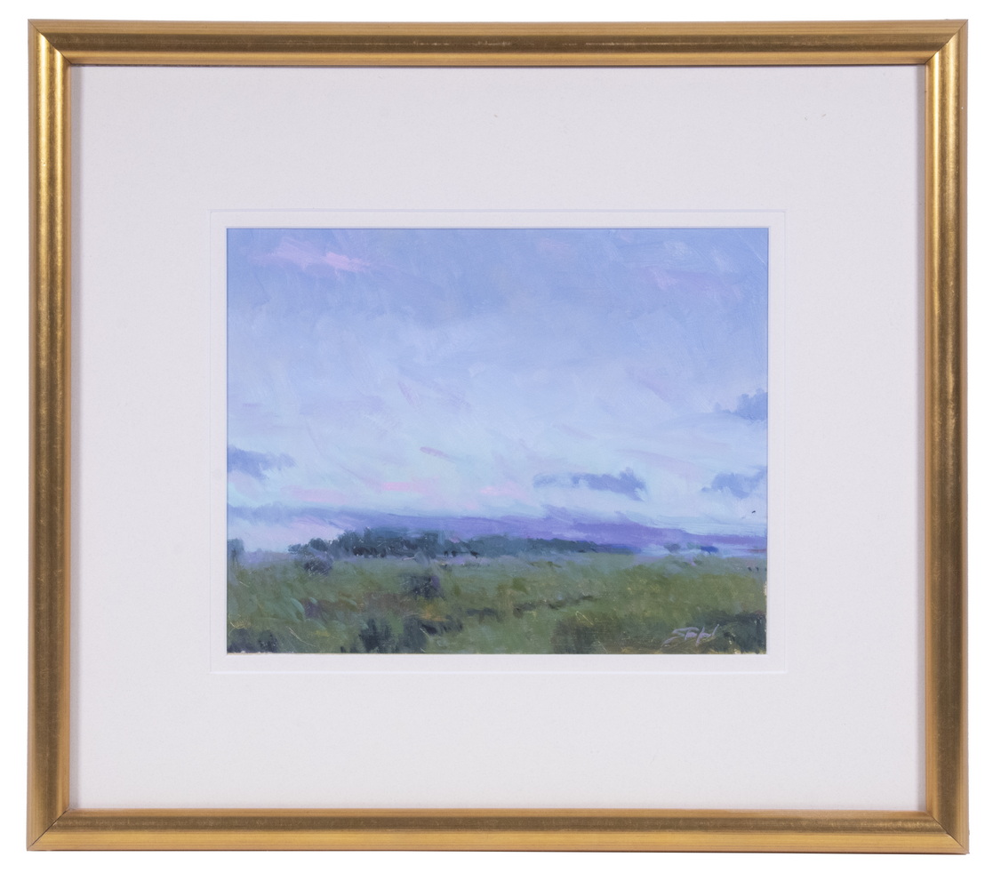 Appraisal: JOHN STANFORD FL GA - Marshland at Dusk oil on