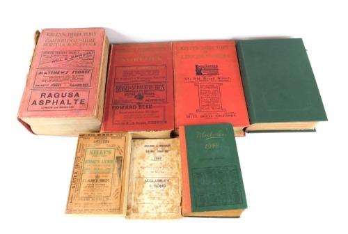 Appraisal: Kelly's and White's directories comprising the Kelly's Directory of Lincolnshire