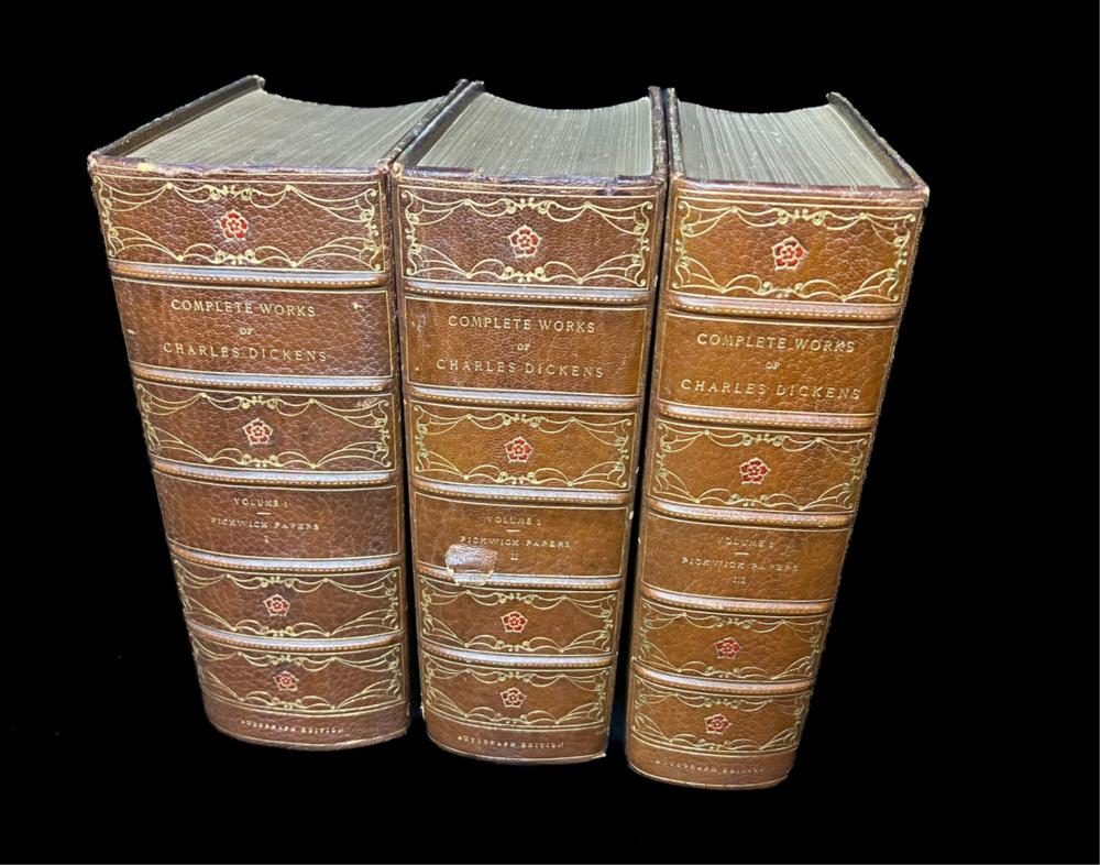 Appraisal: AUTOGRAPH ED COMPLETE WORKS OF CHARLES DICKENSAutograph Edition Complete Works