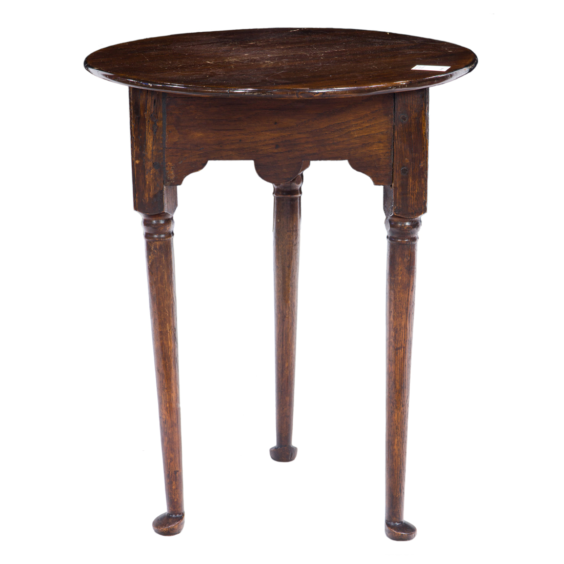 Appraisal: AN ENGLISH TAVERN TABLE LATE TH CENTURY EARLY TH CENTURY