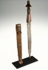 Appraisal: AFRICAN CEREMONIAL KNIFE - Shona People Zimbabwe late th C