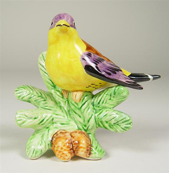 Appraisal: Stangl Magnolia Warbler Beautiful coloration - Extremely rare Marked and