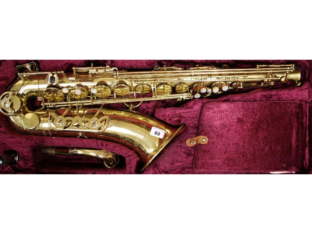 Appraisal: Super Pennsylvania tenor saxophone made in Japan no case