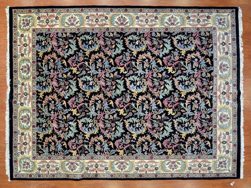 Appraisal: Indo Persian carpet approx x India modern Condition Excellent condition