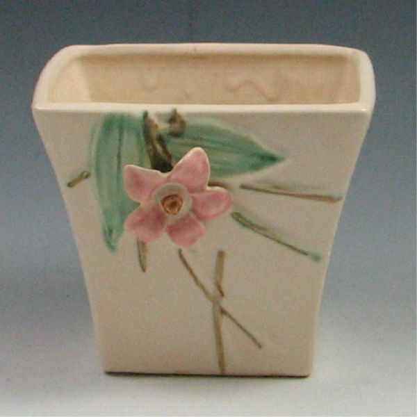 Appraisal: McCoy Blossom Time Planter marked McCoy small chip on the