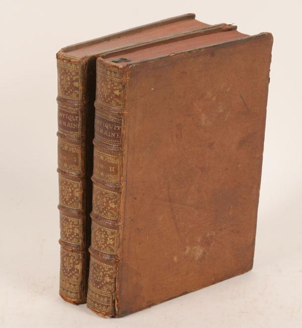 Appraisal: Les Antiquites Romaines French volumes Les Antiquites Romaines de Denys