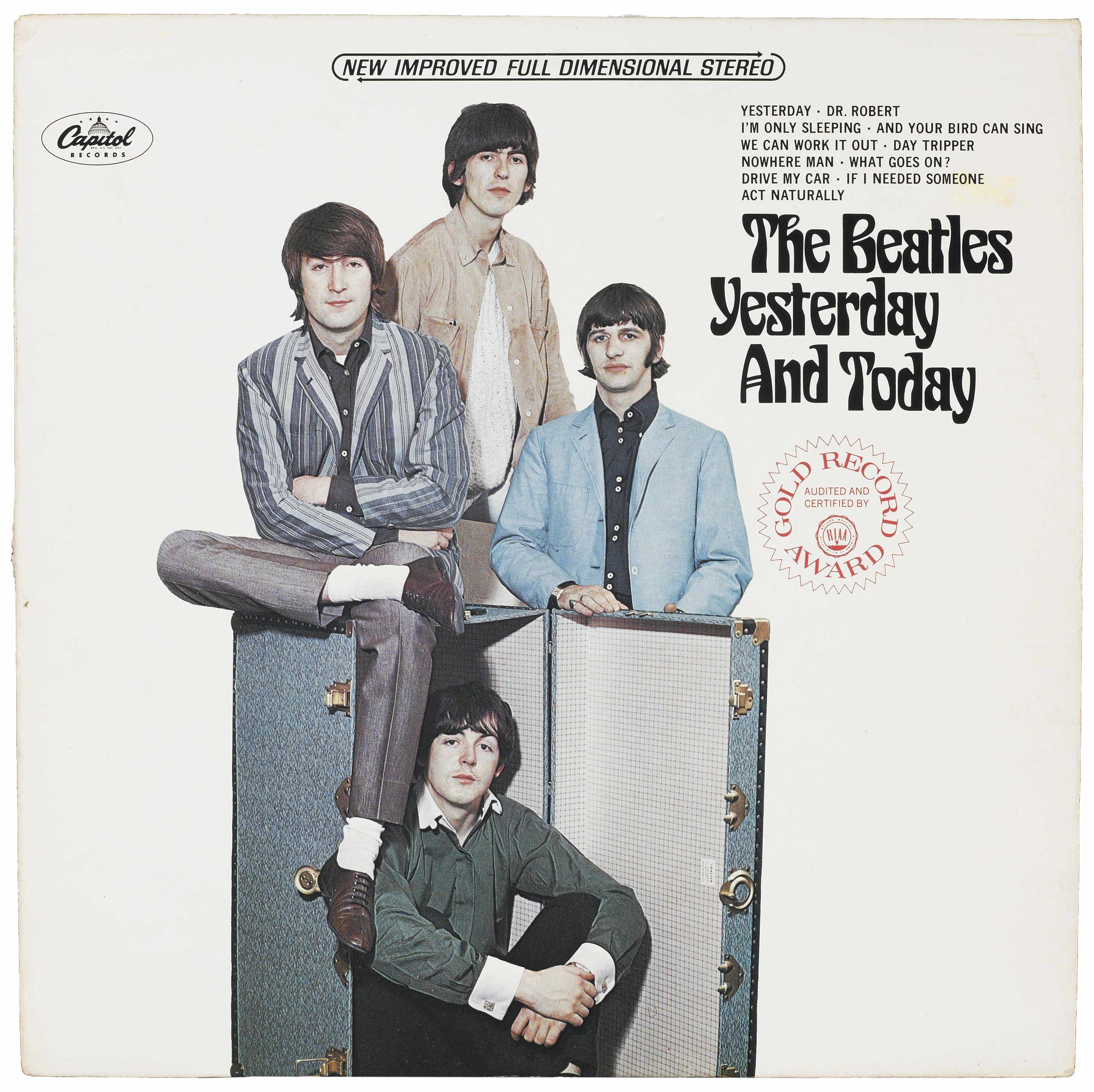 Appraisal: Rock Roll Memorabilia A Beatles unpeeled and sealed Yesterday and