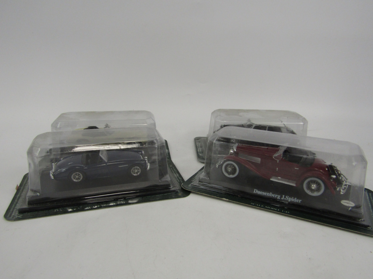 Appraisal: Die cast scale models of vintage and sports cars