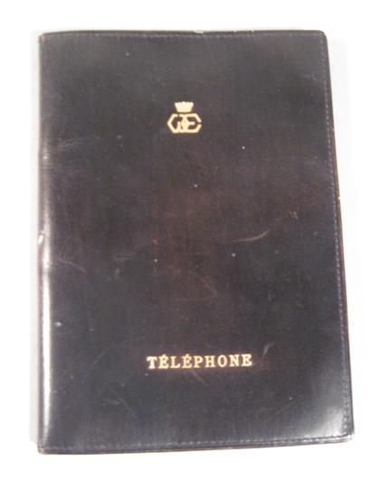 Appraisal: vol Duke Dutchess of Windsor Telephone Directory for Bois de