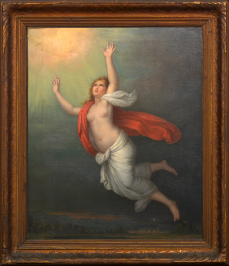 Appraisal: Dutch School Allegorical Figure of Aurora Goddess of the Dawn