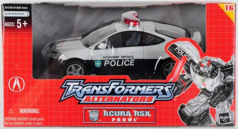 Appraisal: Alternators Transformers Prowl AFA Hasbro Prowl was the most difficult