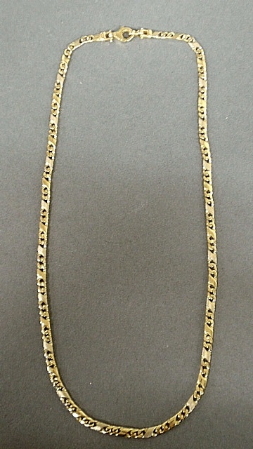 Appraisal: - Ladies k gold chain necklace l g -