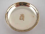 Appraisal: A small Chinese pin tray marked Sterling In original box