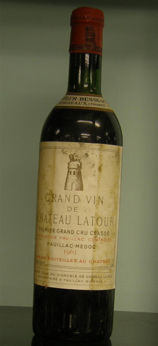 Appraisal: Chateau Latour Premier Grand Cru Classe Pauillac bottle PROVENANCE Part