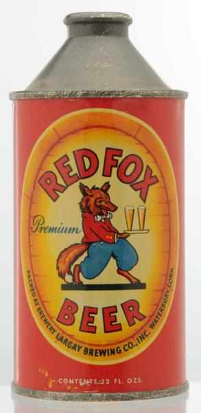 Appraisal: Red Fox Beer HP Cone Top Beer Can - Very