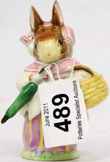 Appraisal: Beswick Beatrix Potter Figure Mrs Rabbit BP with umbrella out