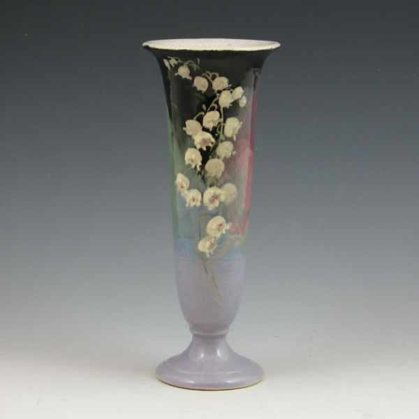 Appraisal: Weller Late Line Eocean vase with lily of the valley