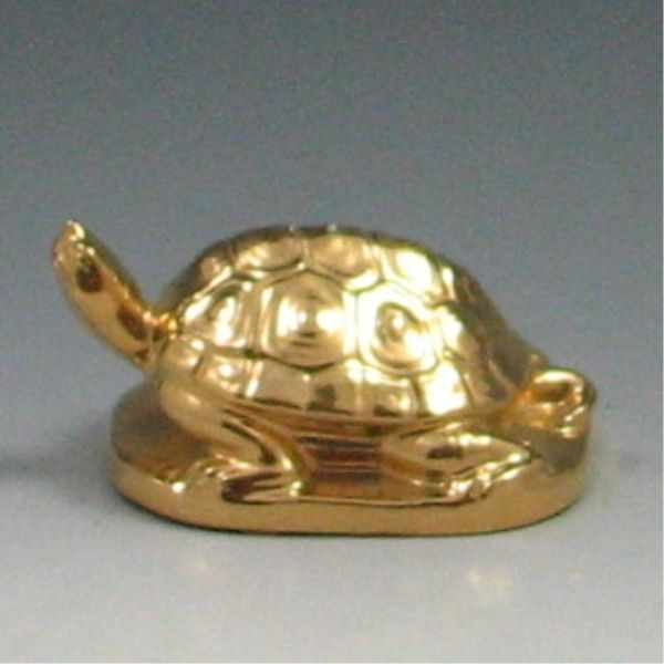 Appraisal: Rookwood Golden Turtle marked Rookwood bottom reads Golden Turtle Rookwood