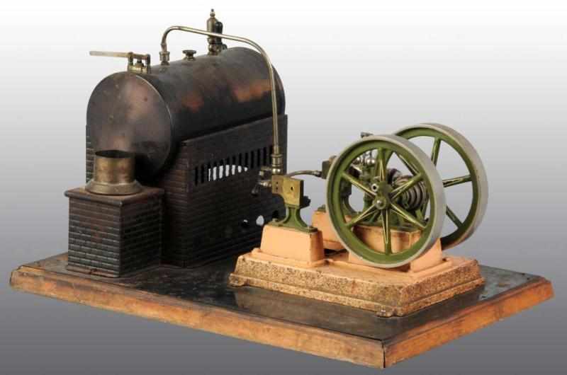 Appraisal: Bing Duplex No Horizontal Steam Engine Description Double cylinder This