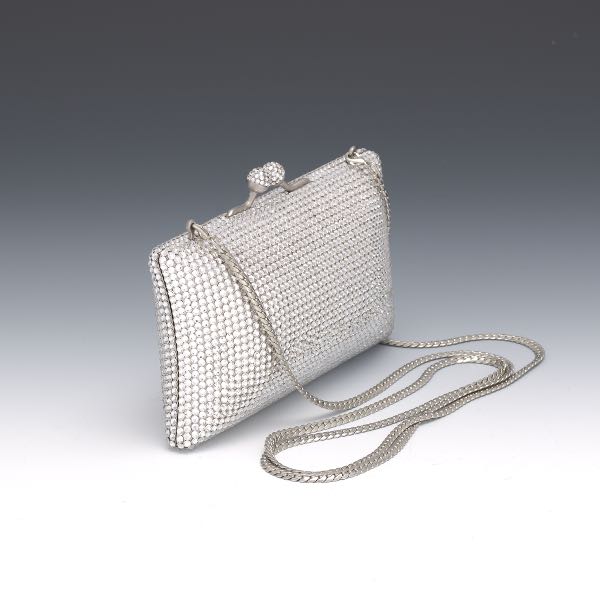 Appraisal: LETTY CRYSTAL MINAUDIERE x x Fabulous crystal encrusted frame based