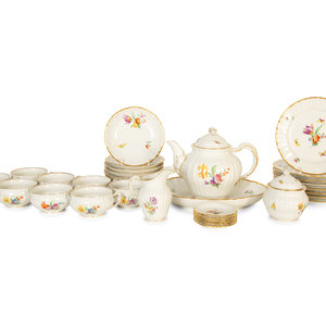 Appraisal: A Berlin K P M Porcelain Tea and Dessert Service