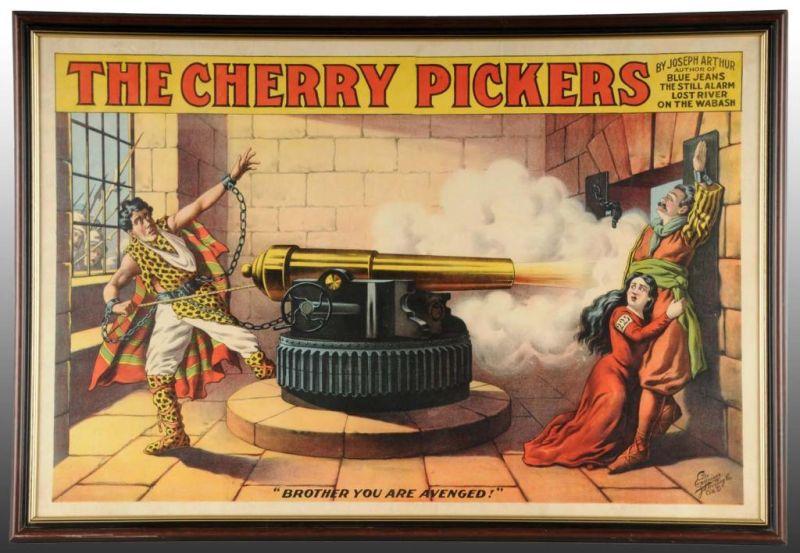 Appraisal: The Cherry Pickers Paper Litho Theatre Poster Description Circa A