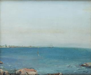 Appraisal: ATTRIBUTED TO JAMES ABBOTT MCNEILL WHISTLER AMERICAN - Coast of