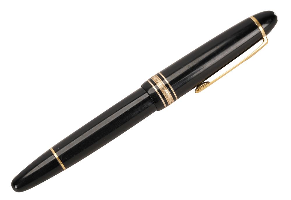 Appraisal: MONTBLANC MEISTERSTUCK PENwith fountain tip inches long Condition