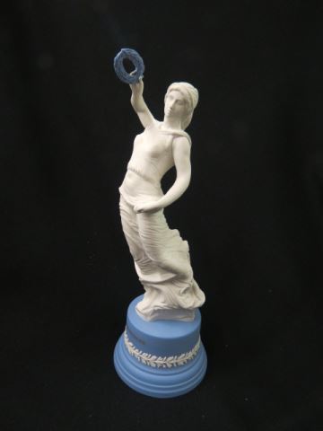 Appraisal: Wedgwood Jasperware Figurine of Terpsichore tall excellent original box