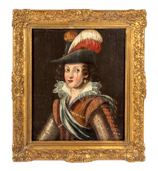 Appraisal: Sale Lot British School th Century Portrait of a Lady