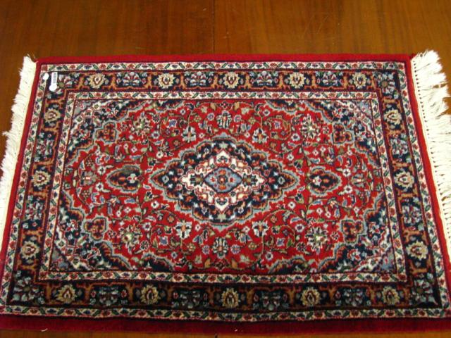 Appraisal: Traditional Persian Style Oriental Mat approximately ' x '