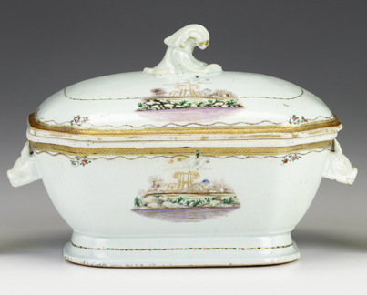 Appraisal: Chinese Export porcelain tureen and cover for the european market