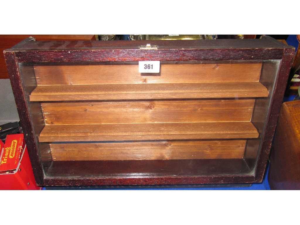 Appraisal: Mayfair cigar cabinet