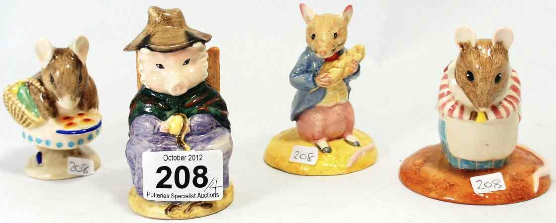 Appraisal: Beswick Beatrix Potter Figures And this Little Pig Had None