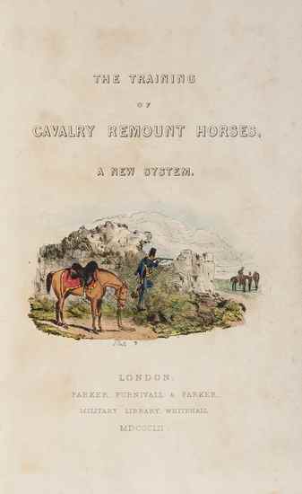 Appraisal: Nolan Capt Louis Edward The Training of Cavalry Remount Horses