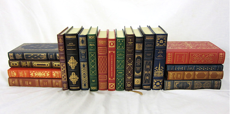 Appraisal: NINETEEN FRANKLIN LIBRARY LEATHER BOUND BOOKS Including The Adventures of