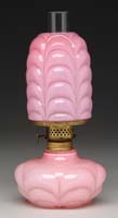 Appraisal: SCARCE ACME MINI LAMP S - Pink cased glass Nutmeg