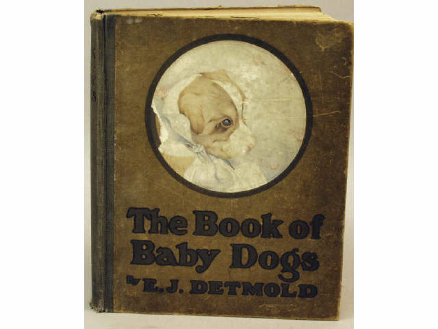 Appraisal: Great antique book entitled The Book of Baby Dogs by