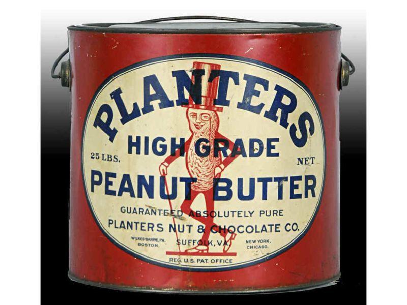 Appraisal: s Planters High Grade Peanut Butter -Pound P Description ''