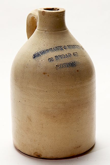 Appraisal: Devereaux and Meserve Gallon Merchant Jug Broad Street Boston Exclusive