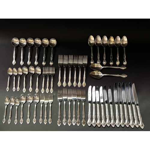 Appraisal: Community silver plate cutlery