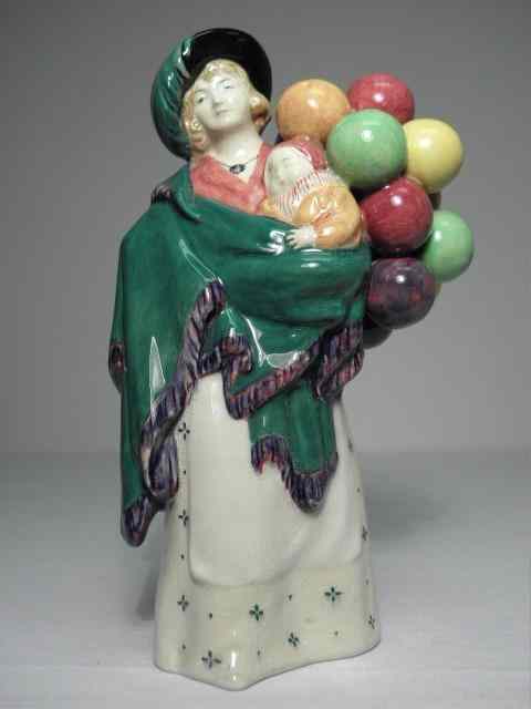 Appraisal: Royal Doulton porcelain figurine titled ''The Balloon Seller'' HN Depicts