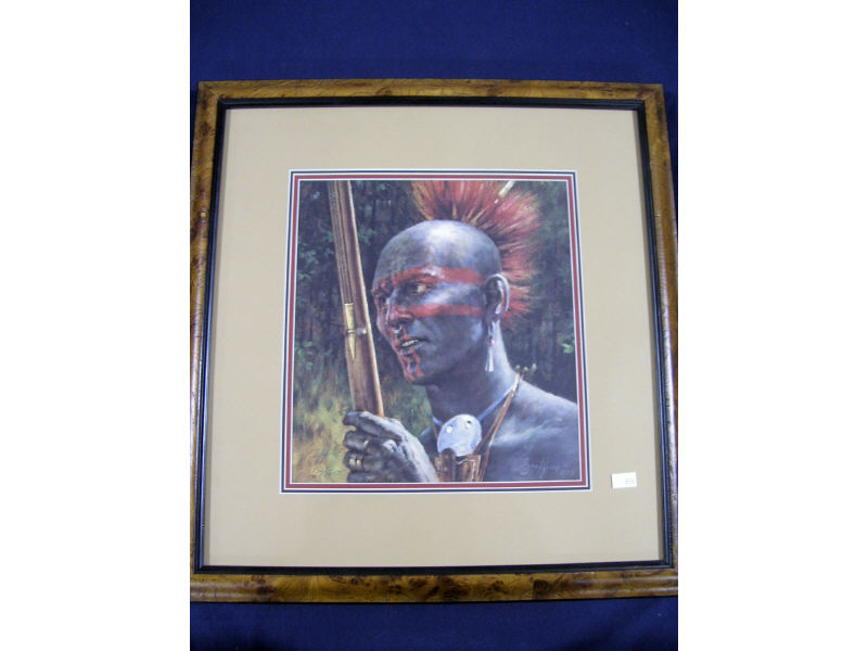 Appraisal: Ready to Move by Robert Griffing Framed print pencil signed