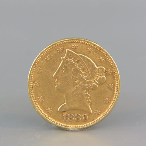 Appraisal: U S Liberty Head Gold Coin extra fine