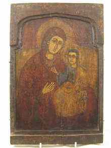 Appraisal: An th Century Icon of the Mother of God and