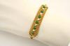 Appraisal: BRACELET - K yellow gold oriental bracelet set with round