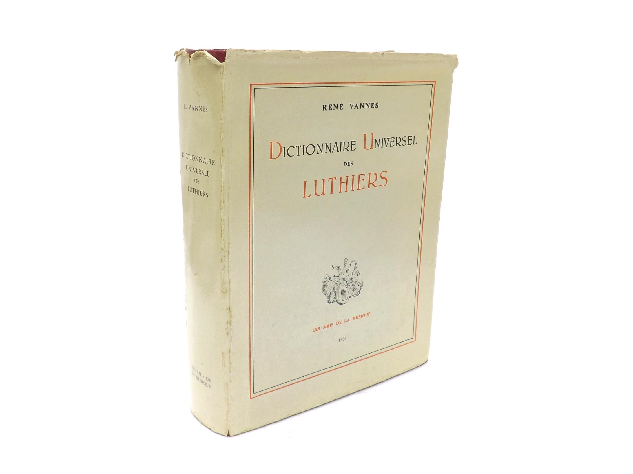 Appraisal: Ren Vannes - Dictionaire Universel des Luthiers edition